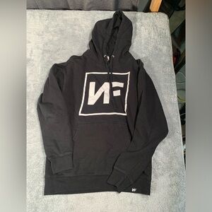 NF Real music Black Hoodie medium